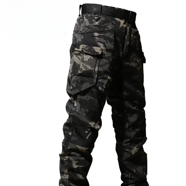 only black camo pant