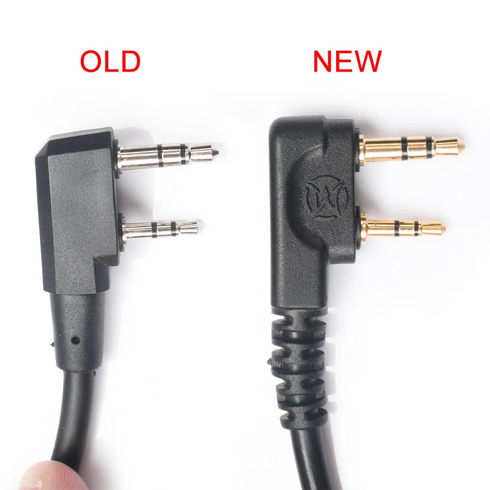 Tactica nueva versión Militar U94 PTT WADSN auriculares COMTA auriculares para caza al aire libre proteger auriculares aptos para Baofeng Kenwood Plug - imagen 4