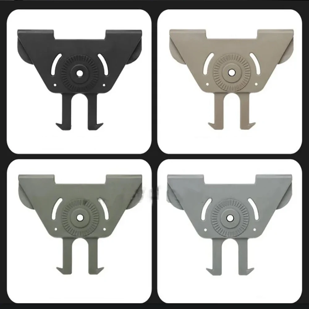 Fundas para pistola de juego CS de caza táctica para exteriores, funda de plataforma, portadores de placa de fijación, accesorio adaptador de montaje para chaleco, novedad - imagen 2