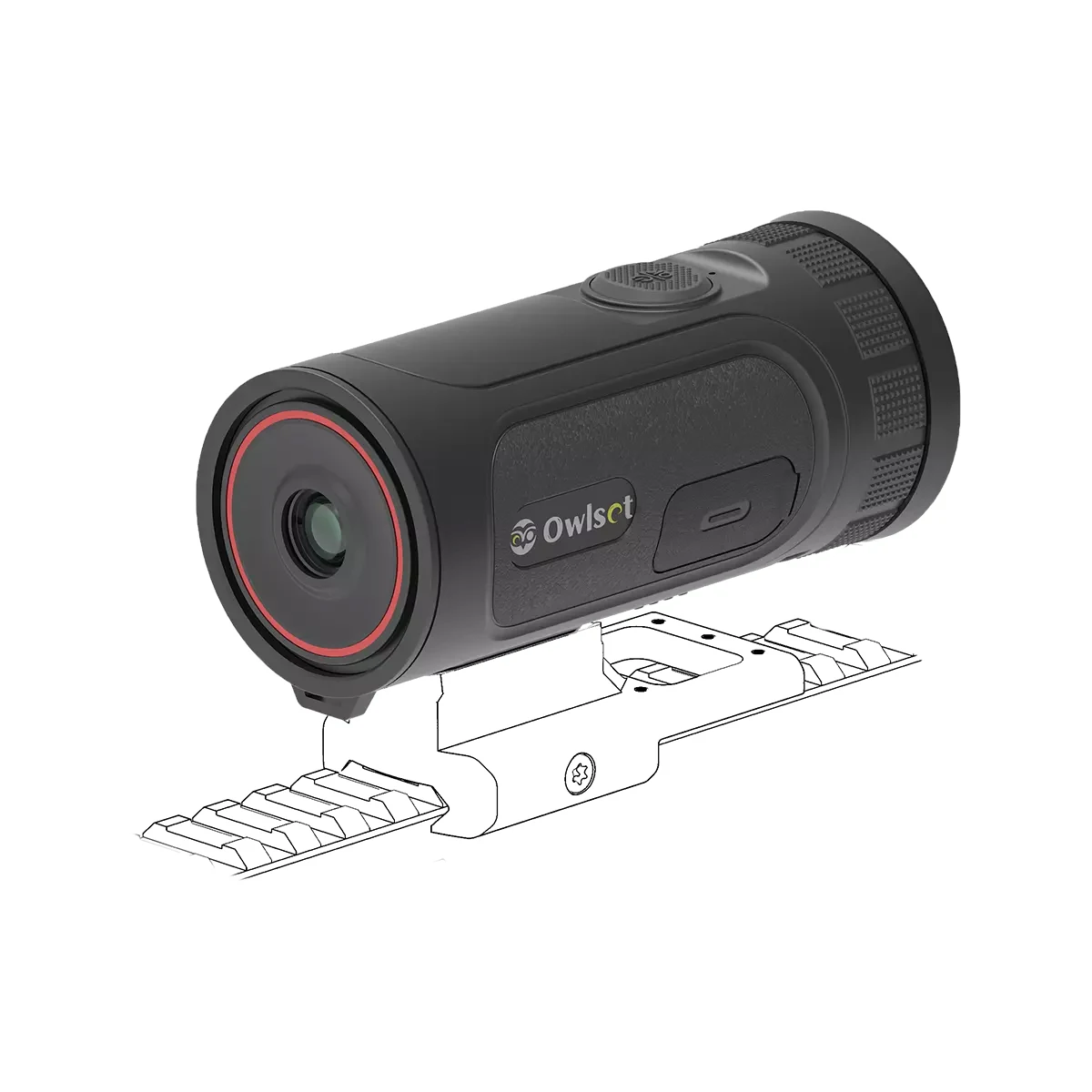 Monocular Térmico Vector Optics OwlSet ARGON Nano | Sensor Infrarrojo 256×192 | Pantalla Táctil y 16GB de Almacenamiento | Ligero 205g - imagen 4