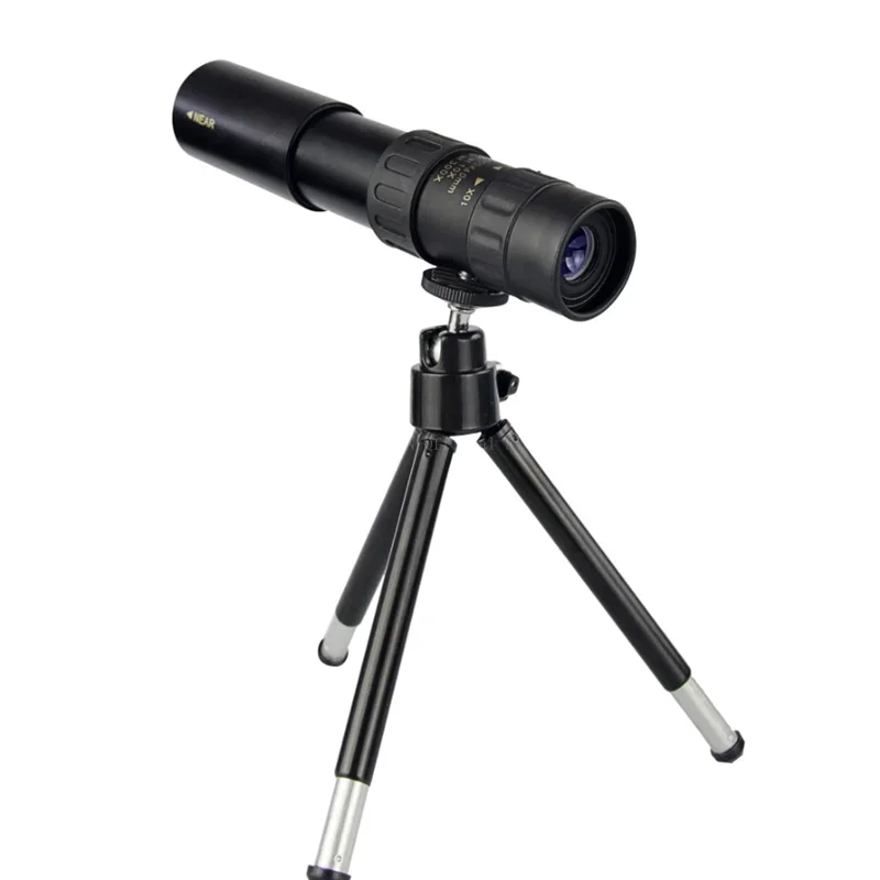 Telescopio Monocular portátil para deportes al aire libre, lente telescópica de 10-300x40mm, superteleobjetivo FMC BAK4, Zoom - imagen 5
