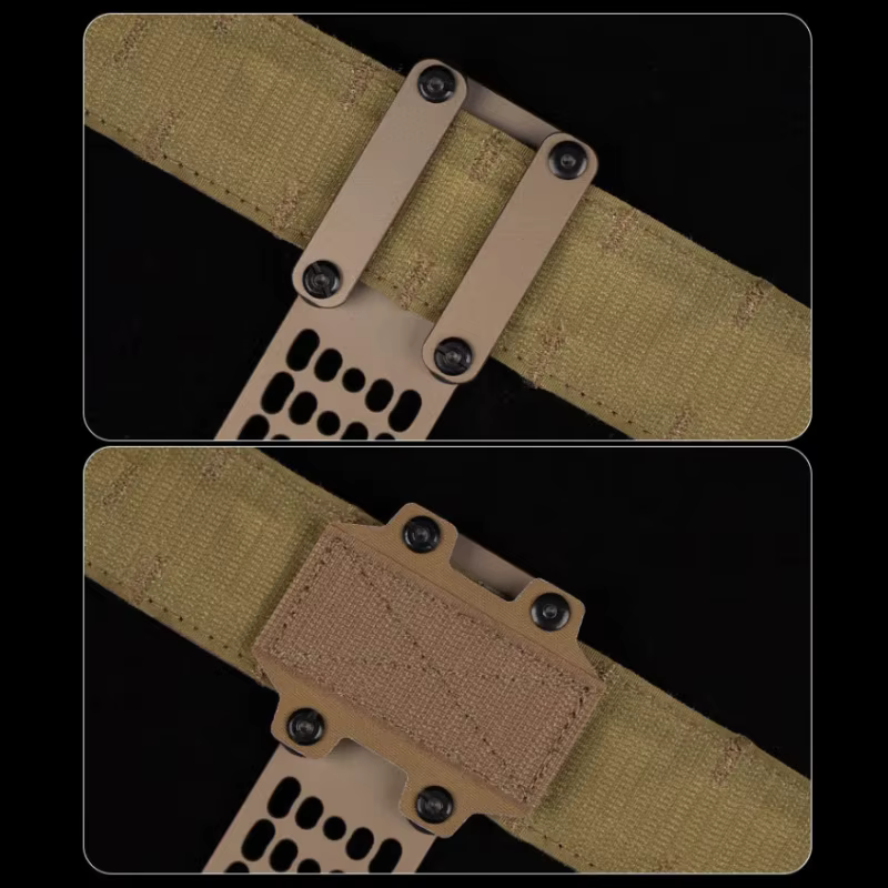 Adaptador MOLLE panel de gancho para funda cinturón ligero - imagen 2