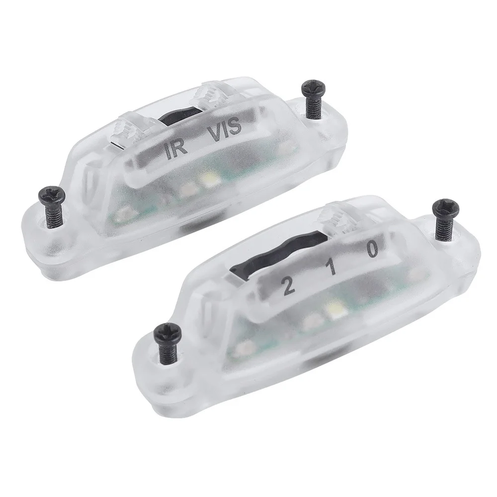 Lámpara de señal de Flash de riel de arco Modular táctico, luz de señal Ir/blanca, accesorios para casco de riel de arco Modular, equipo de entrenamiento Airsoft - imagen 2