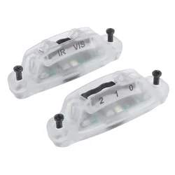 Lámpara de señal de Flash de riel de arco Modular táctico, luz de señal Ir/blanca, accesorios para casco de riel de arco Modular, equipo de entrenamiento Airsoft