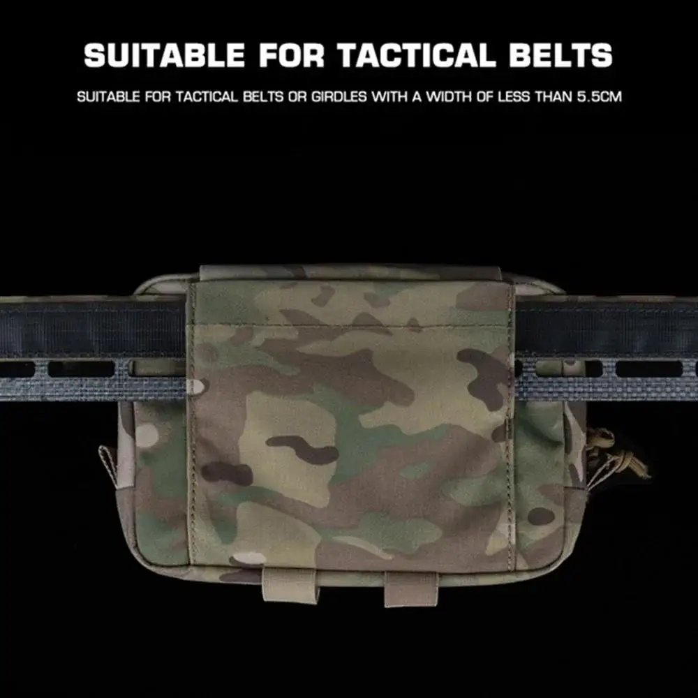 Bolsa de caída GP serie R (8x5 pulgadas), chaleco táctico, subbolsa colgante para el pecho, bolsa de accesorios de expansión, bolsa de almacenamiento - imagen 5