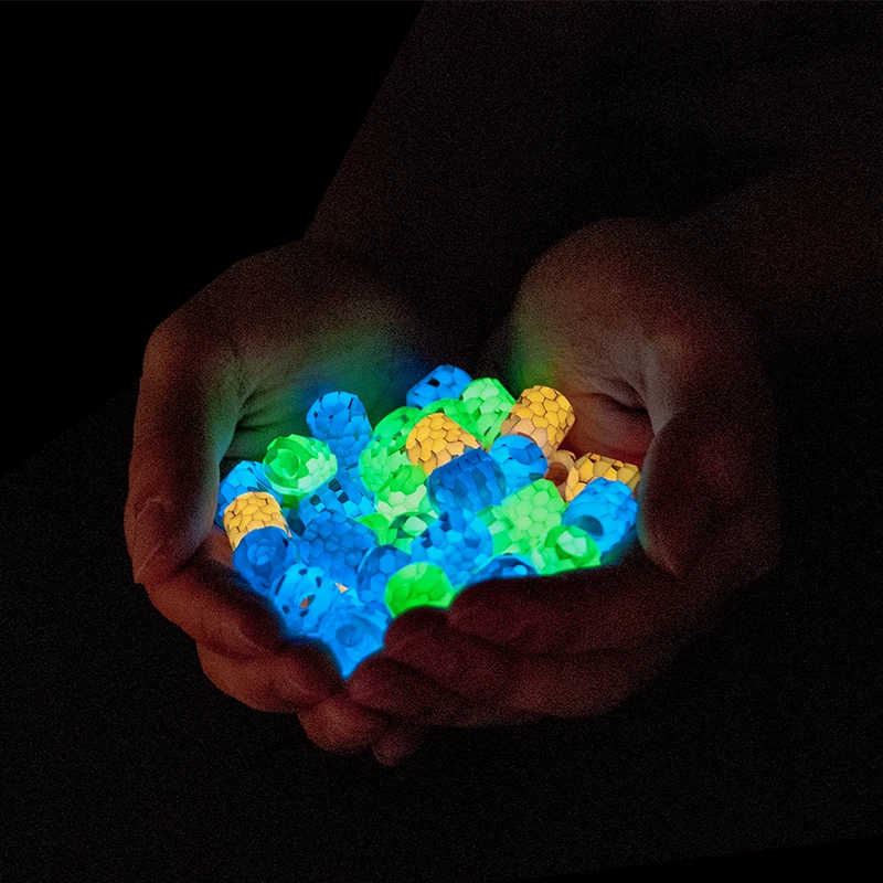 LLavero de resina luminosa con colgante de cuchillo de piel de serpiente EDC, cordón de Paracord, llavero táctico ITB, TECWARE, paraguas, bolsa, collar, hebilla DIY - imagen 3