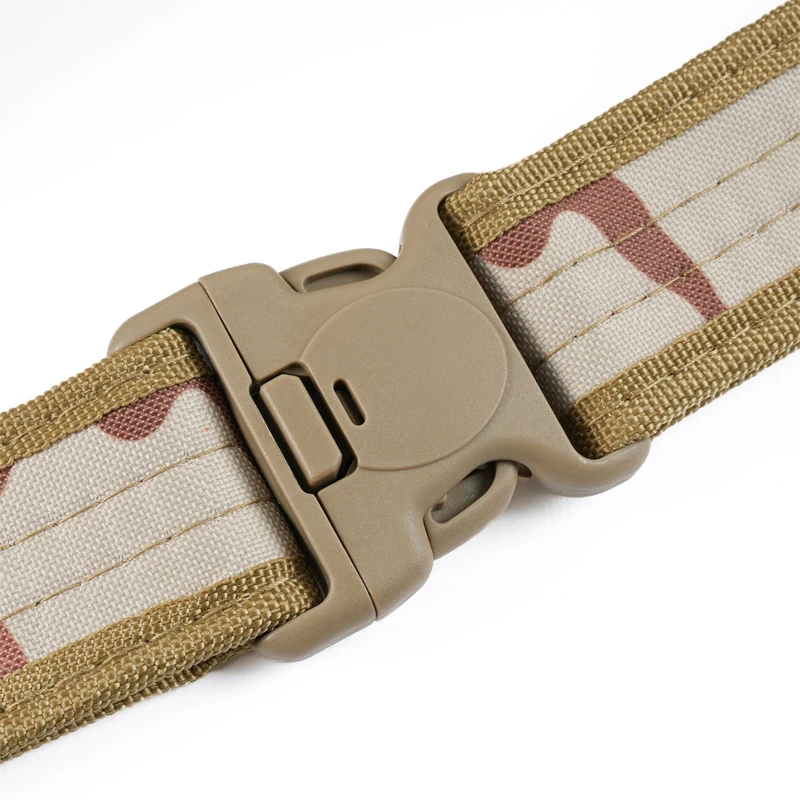 Cinturón táctico de combate Oxford camuflaje lona con liberación rápida - imagen 5