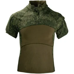 Camiseta táctica rusa EMR verde combate manga corta