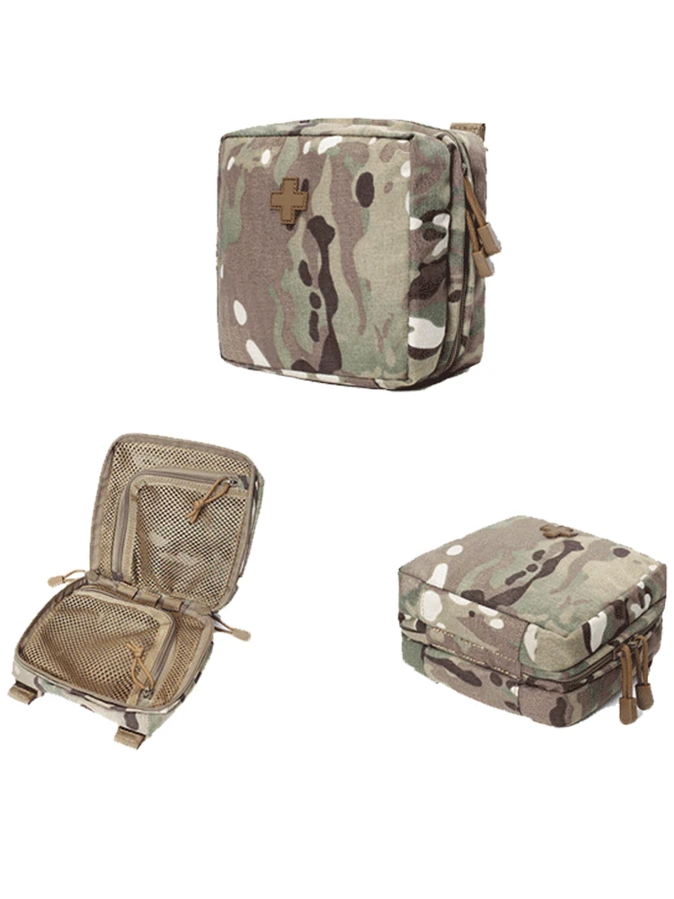 Kit de primeros auxilios médico táctico de nailon 500D, Molle EDC EMT, vendaje de emergencia, tijeras de torniquete, bolsa IFAK - imagen 4