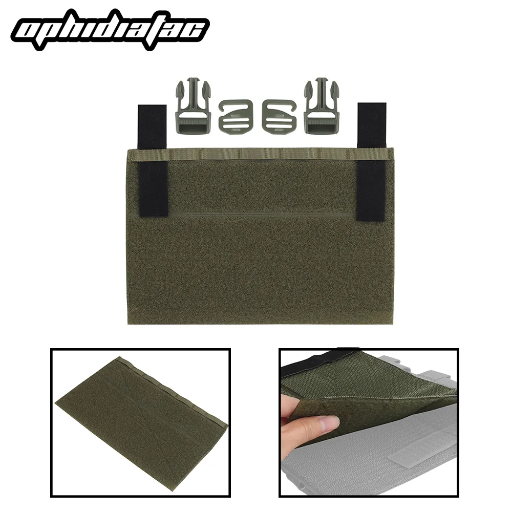 OPHIDIAN-Adaptador de conversión de etiqueta de Panel frontal de caza, accesorio de solapa de cambio rápido, chaleco Crye AVS JPC AVS SPC, portador de placa, pistola de aire - imagen 2
