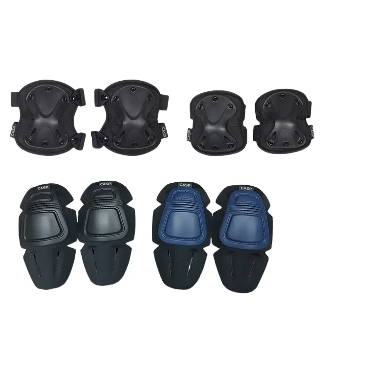 Tácticas de concha dura engrosada, rodilla y codo, para gatear, montar en roca, escalada, monopatín, patinaje sobre ruedas - imagen 2