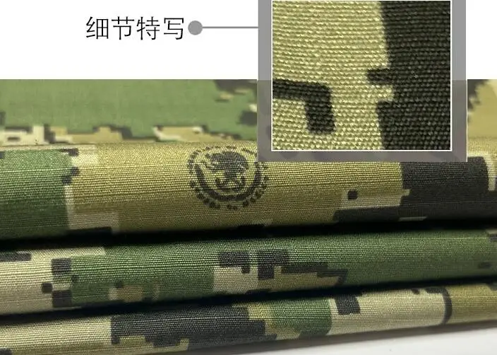 5050 Plaid 500D Nylon 1X1.5M DIY chaleco de camuflaje ropa tela de malla - imagen 2