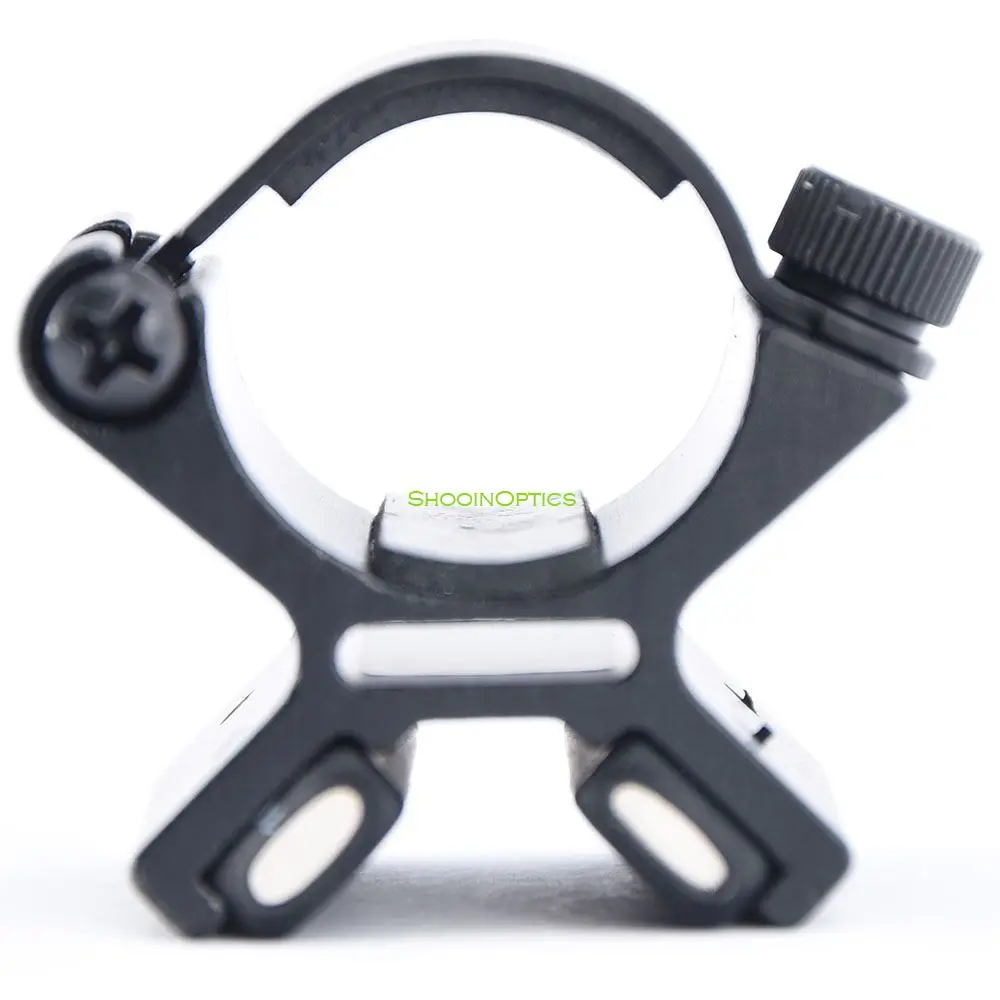 Shooin Optics Scope Red Dot Sight Flashlight Low High Magnetic Mount 1 Inch 25mm Tube Ring - imagen 5