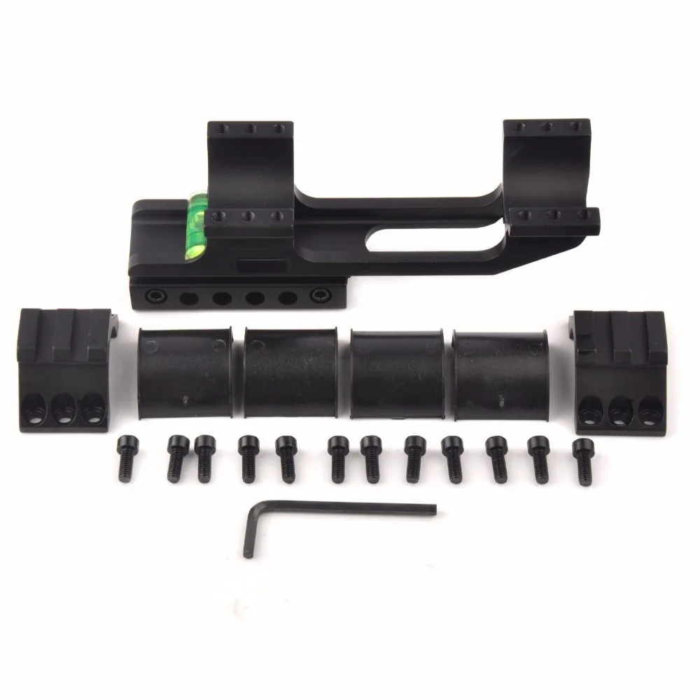 Discovery-Montura de alcance táctico para mira óptica, anillos voladizos, riel Picatinny de 11mm, 1 pulgada, 30mm - imagen 4