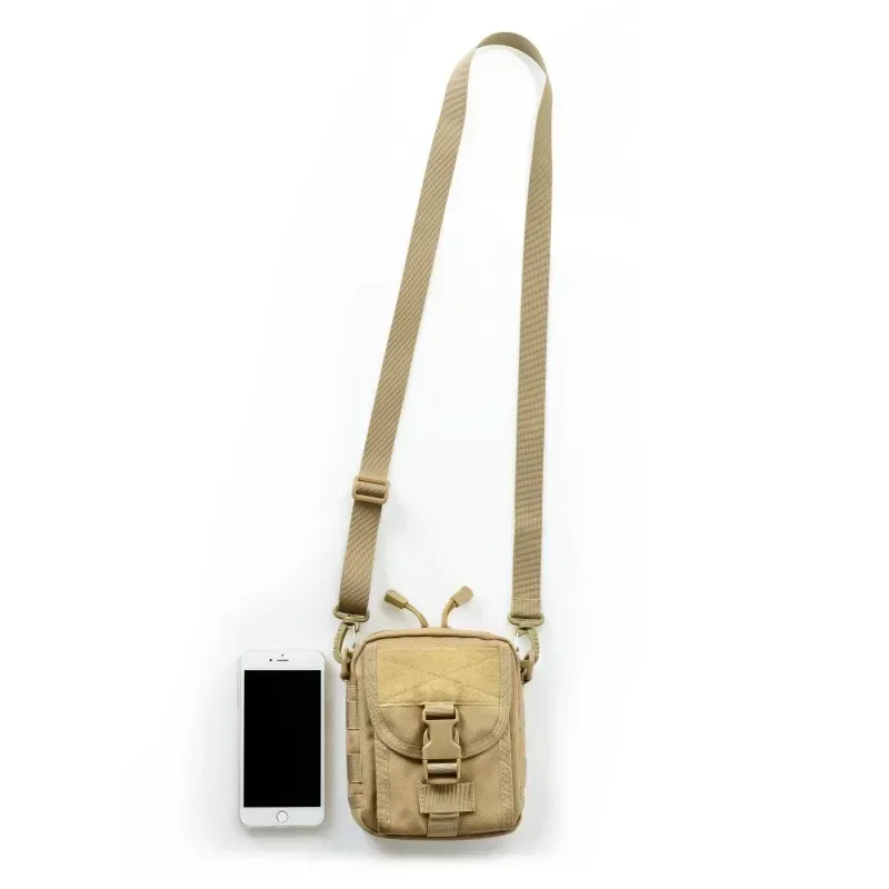 Bolso multifuncional táctico de caza, mochila para deportes al aire libre, bandolera de hombro de nailon duradera, informal, para hombres y mujeres, viaje - imagen 5