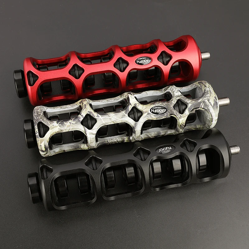 Estabilizador de arco compuesto CNC, aleación de aluminio AXIPN, estabilizador armónico, diseño calado, amortiguador de choque de flecha de arco transpirable, 1 unidad - imagen 5