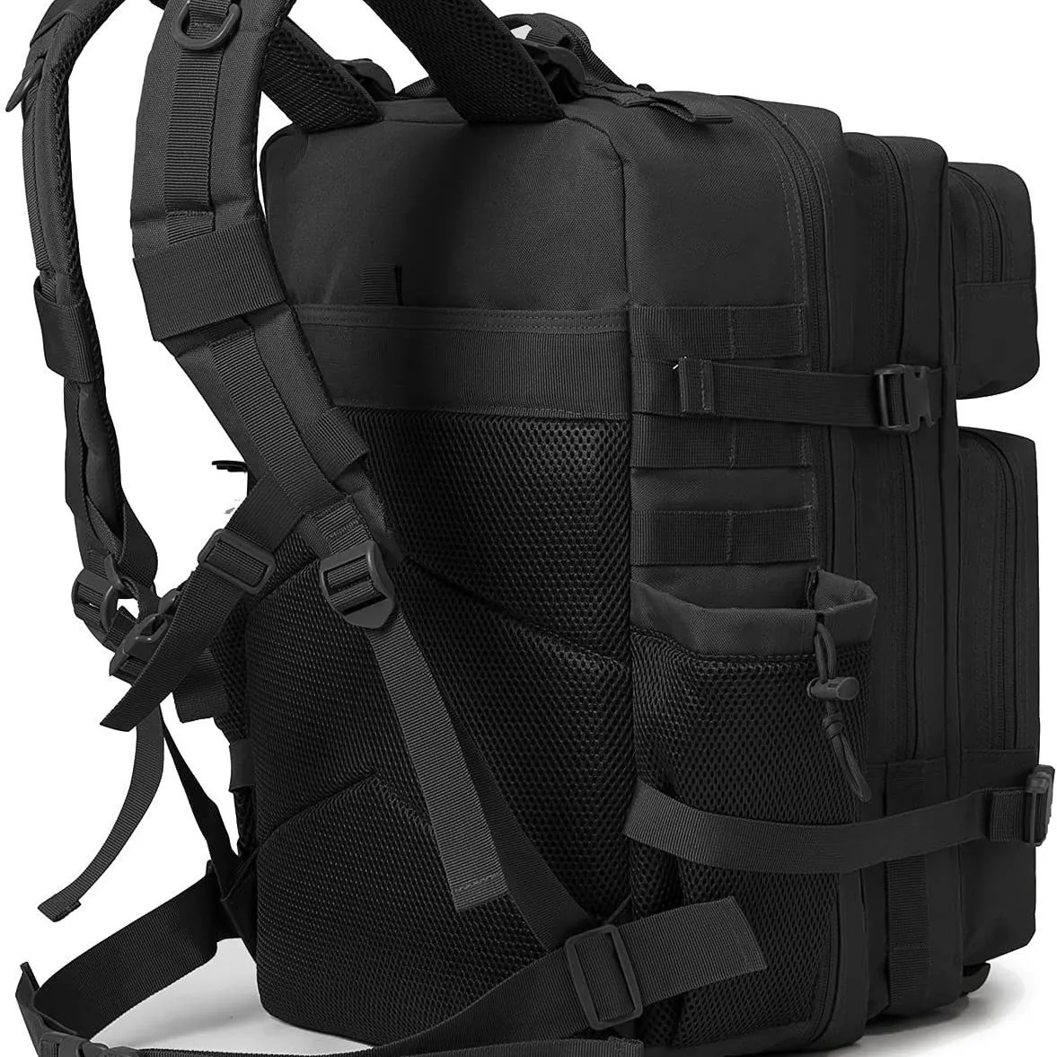 Mochila táctica Molle F 45L, mochila MOLLE de caza, gimnasio para hombres EDC, mochila de supervivencia para senderismo al aire libre, portabotellas de bruja - imagen 5