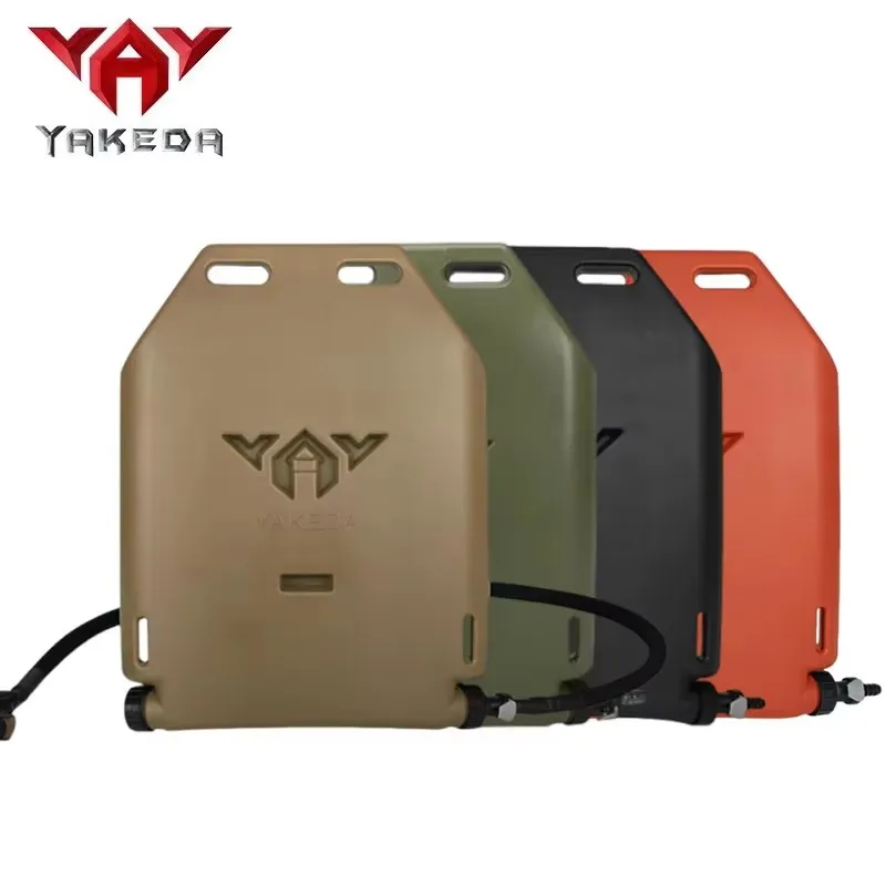 YAKEDA Botella de agua de 1,75 L, hidratación con tubo, hervidor multifuncional, forro de chaleco, bolsa de agua de calidad alimentaria EVA - imagen 2