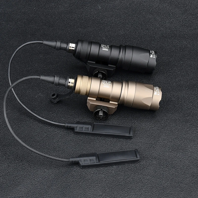 WADSN M300 M300A linterna SF enchufe Metal blanco LED luz de explorador 500 lúmenes adecuada para riel Picatinny estándar de 20mm - imagen 5