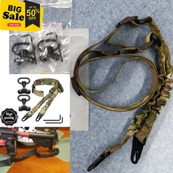 Eslinga táctica dos puntos ajustable MOLLE QD para rifle