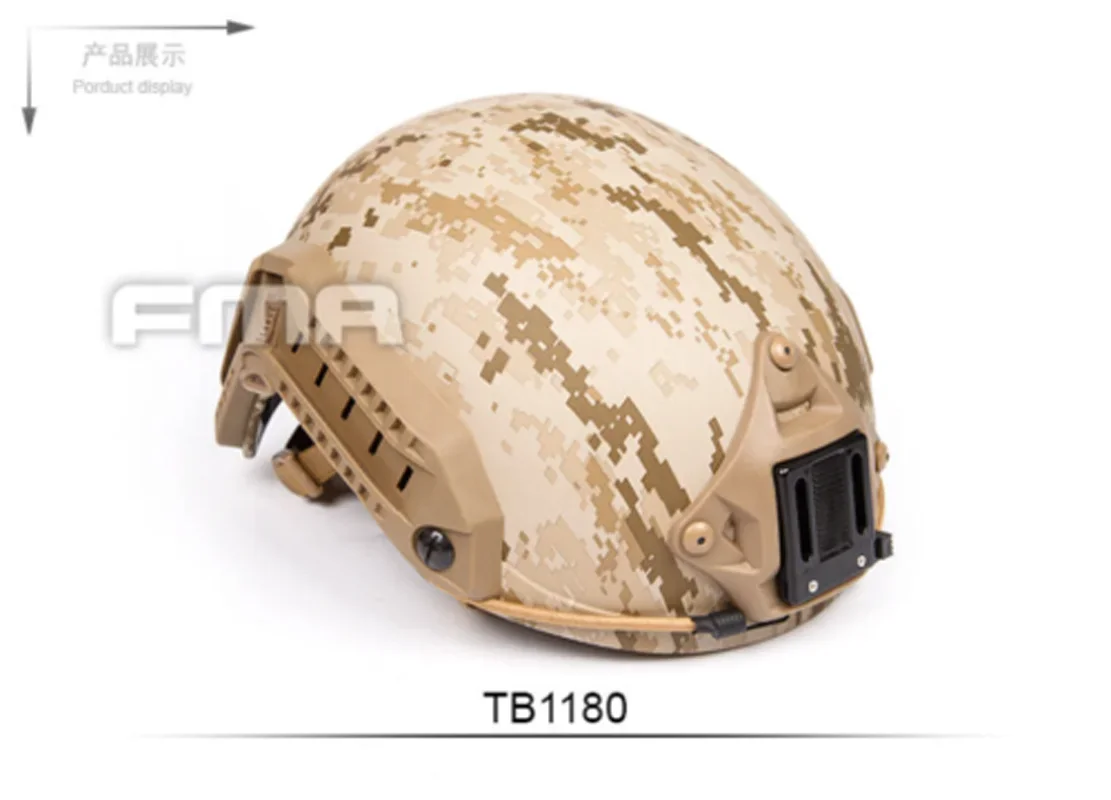 FMA TB1180 M/L/XL Casco marítimo MH tipo AOR1 AOR2 para Paintball Mich Devgru - imagen 2