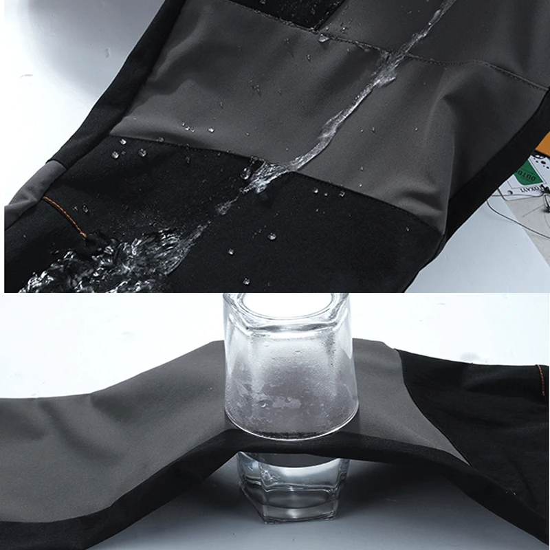 Pantalones elásticos de secado rápido para hombre, finos, senderismo, senderismo, pesca, camping, escalada, exterior, temporada de calor, Verano - imagen 2