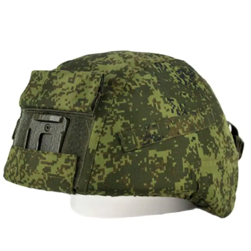 SMTP-E2-1 ruso 6B47, cubierta de casco táctico de entrenamiento para hombre pequeño, verde, sin casco ni cristal - imagen 2