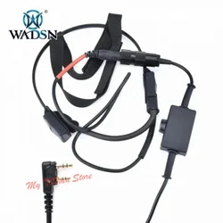 MH180V Auriculares tácticos conducción ósea con micrófono impermeable