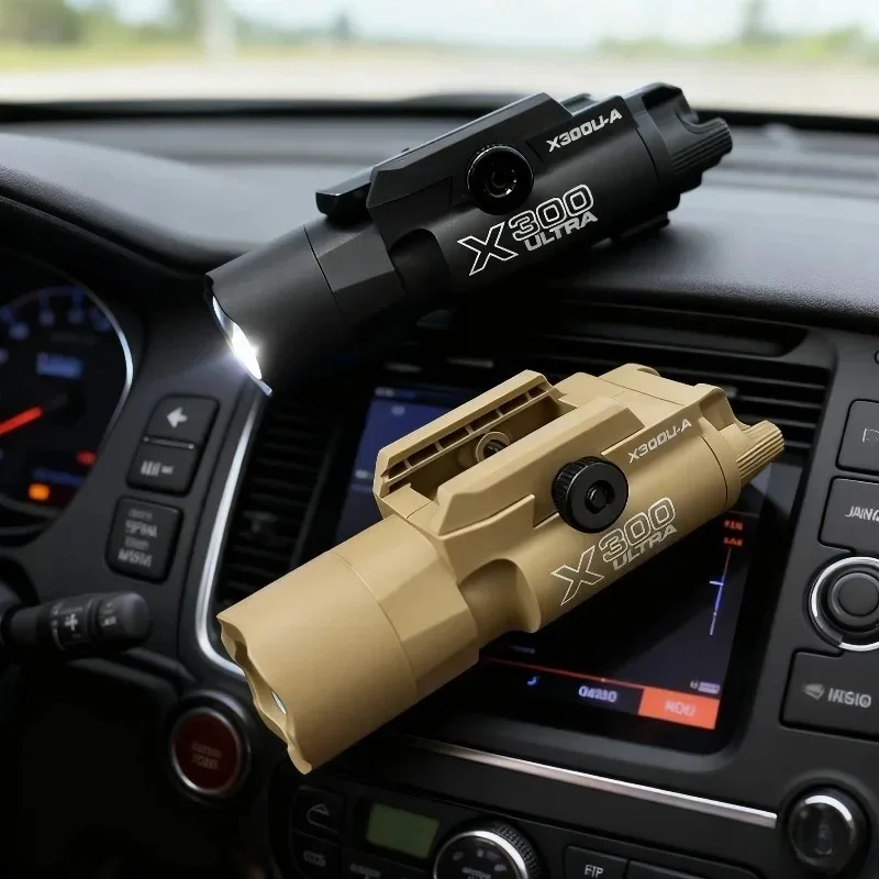 Linterna táctica X300 para pistola con luz LED estroboscópica - imagen 4