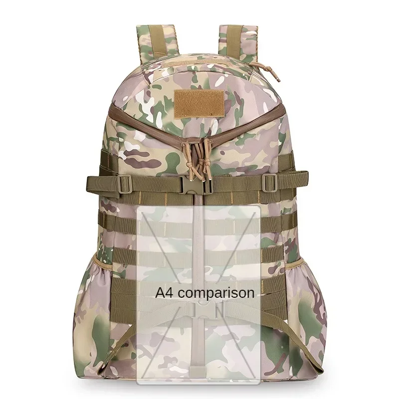 Mochila CamoTactical de 40L para exteriores, bolso de hombro para aventura, Camping, montañismo, impermeable, suministros para exteriores, bolsa de viaje - imagen 5