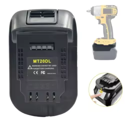 Adaptador de batería MT20DL Makita 18V a Dewalt 20V