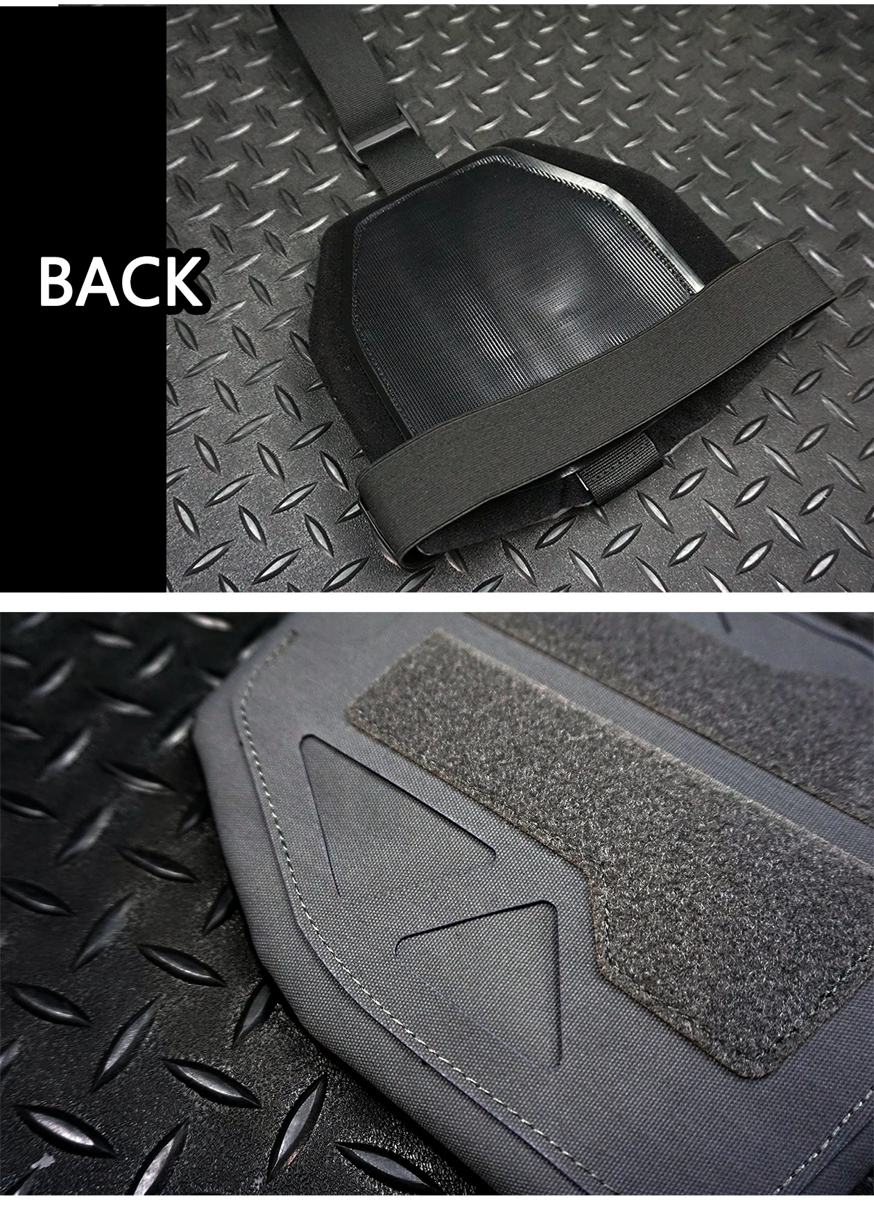 DMgear Steel Series - Chaleco táctico Hombreras universales Armadura de hombro compatible con todos los chalecos tácticos - imagen 4