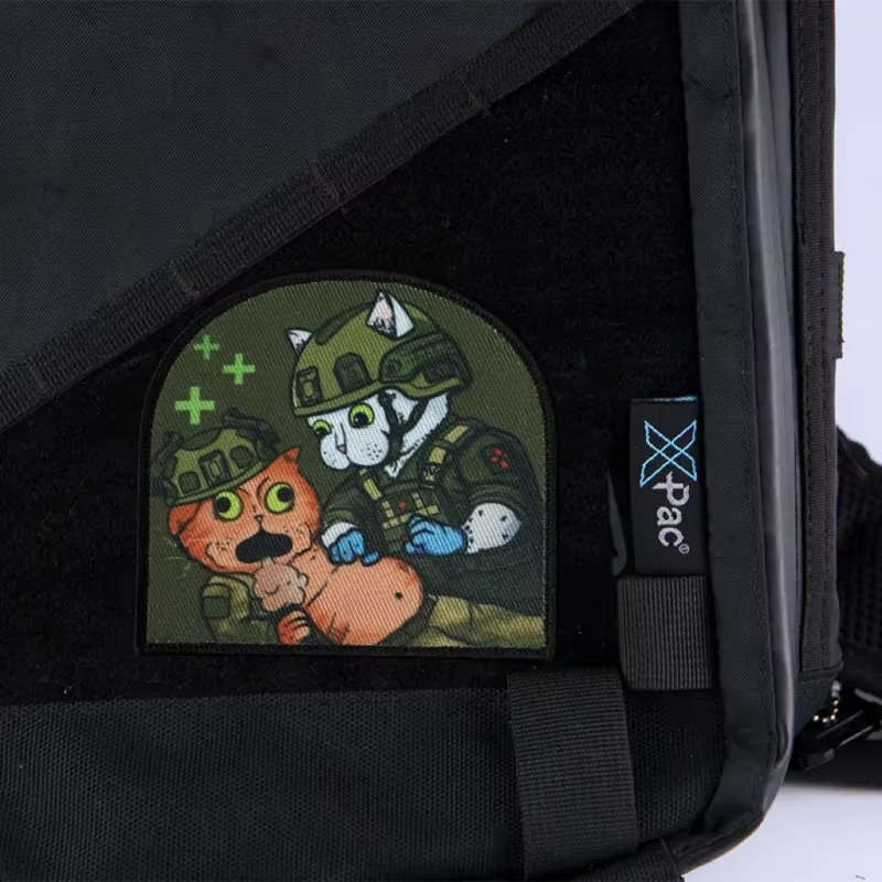 Parche velcro moral militar – Insignia táctica para mochila - imagen 5