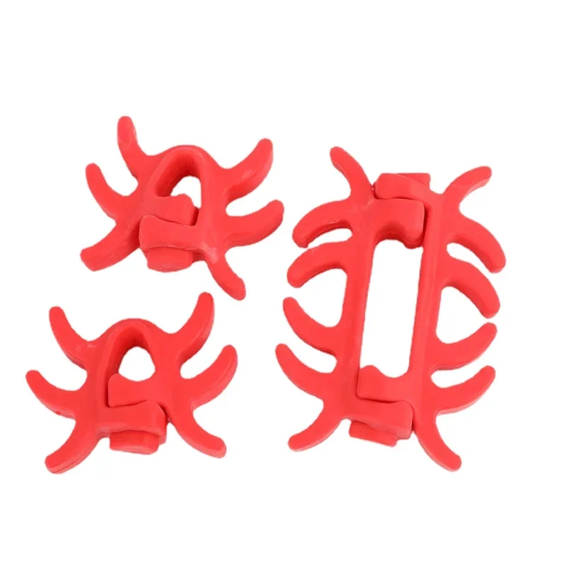 AME 4 Uds estabilizador de extremidades de arco dos métodos de instalación tiro con arco caza arco compuesto silenciador de goma amortiguador - imagen 2