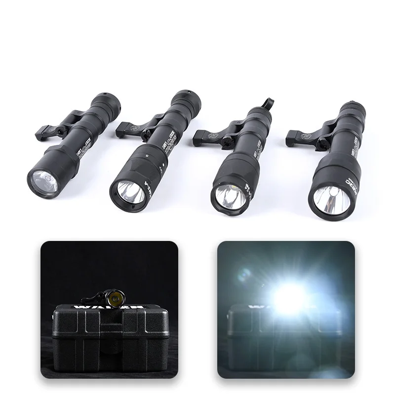 WADSN M640 linterna táctica Surefir AR15 Rifle Airsoft Scout luz estroboscópica Mlok Keymod Pictinny 20mm lámpara de caza con riel - imagen 5