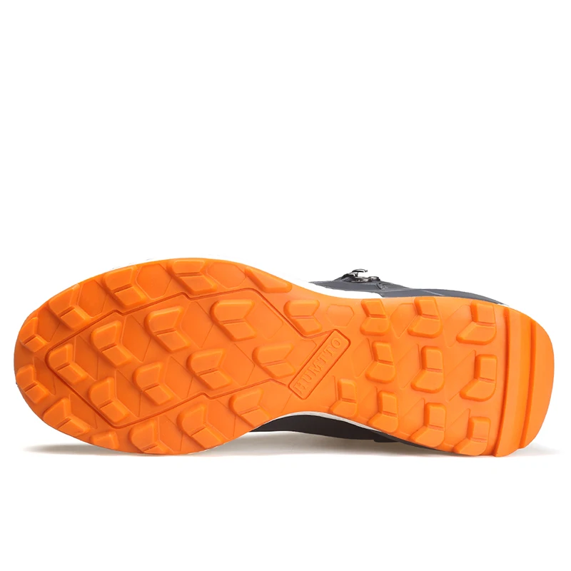 HUMTTO-zapatos de senderismo para hombre y mujer, botas tácticas ligeras con amortiguación para deportes al aire libre, zapatos cálidos de felpa para caza en la nieve - imagen 2