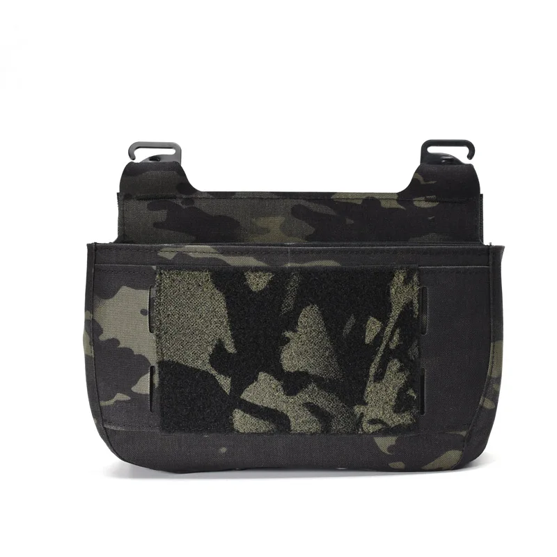 Paquete de Panel de repuesto de bolsa de accesorios para colgar en el pecho táctico de caza al aire libre - imagen 5