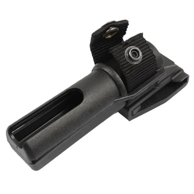 Funda Universal para bastón con rotación de 360 grados, soporte telescópico para palo de autodefensa, Kit de herramientas EDC para exteriores, bolsa de cintura - imagen 4