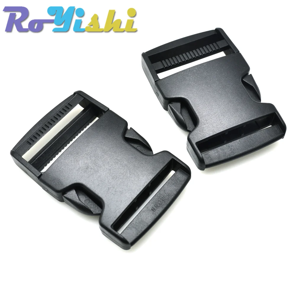 Hebilla de liberación lateral de correas de 1-1/2 "(40mm) de plástico para correas de mochila táctica, accesorios de ropa - imagen 5