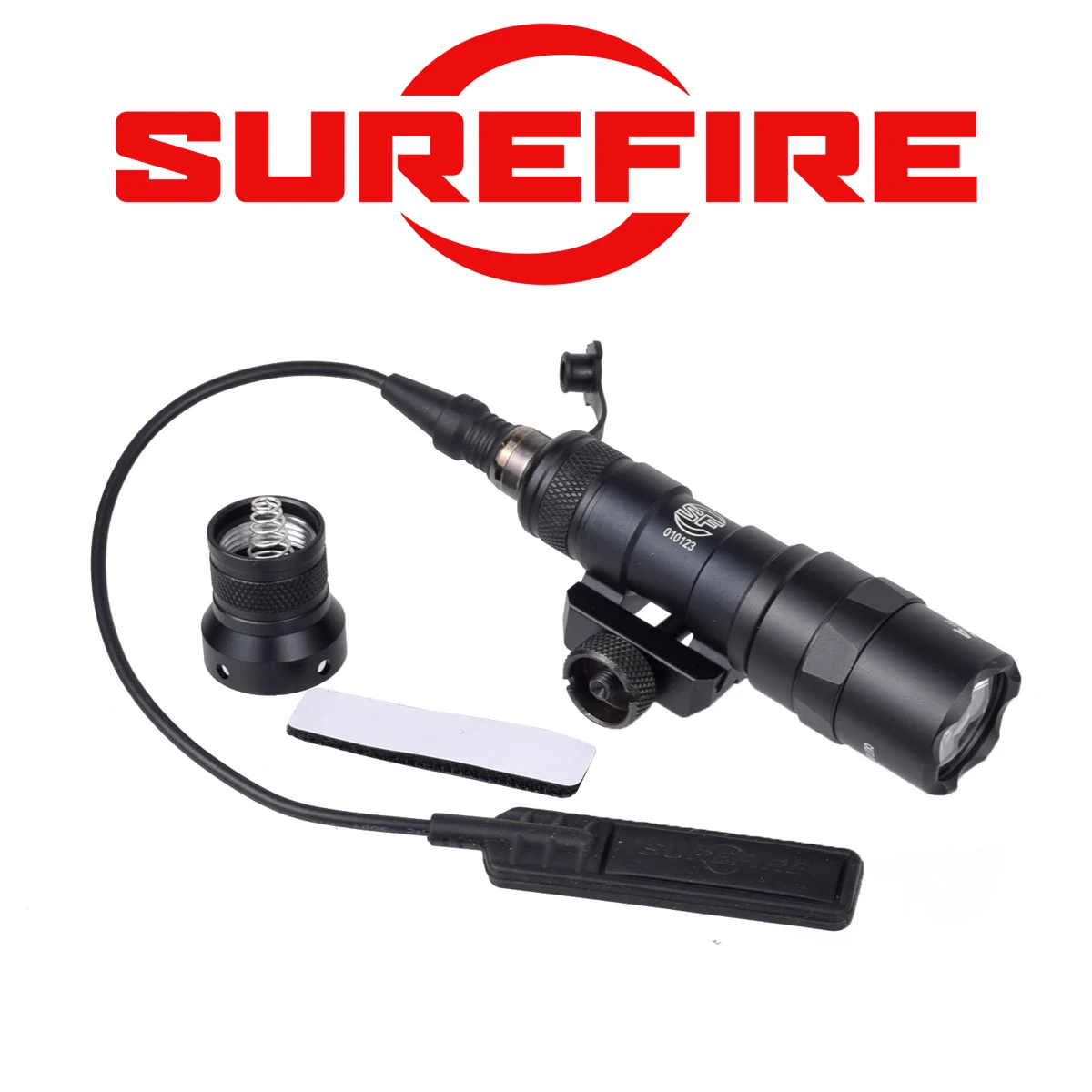 Cubierta de linterna táctica, Protector de lente personalizado para Surefire M300 M300B M600 M600B, armas Airsoft, Rifle, pistola, luz de caza - imagen 5