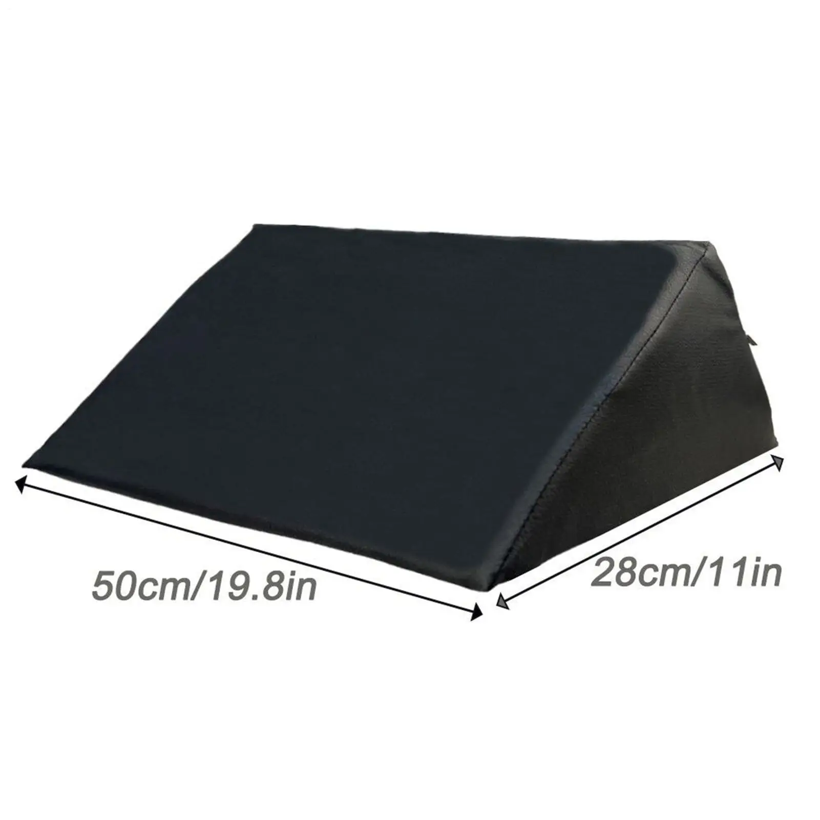 Preacher Curl Pad Soporte de brazo sentado 19,69x11,02x6,3 pulgadas Equipo de entrenamiento de bíceps para levantamiento de pesas Herramienta para el hogar de fuerza acolchada - imagen 2