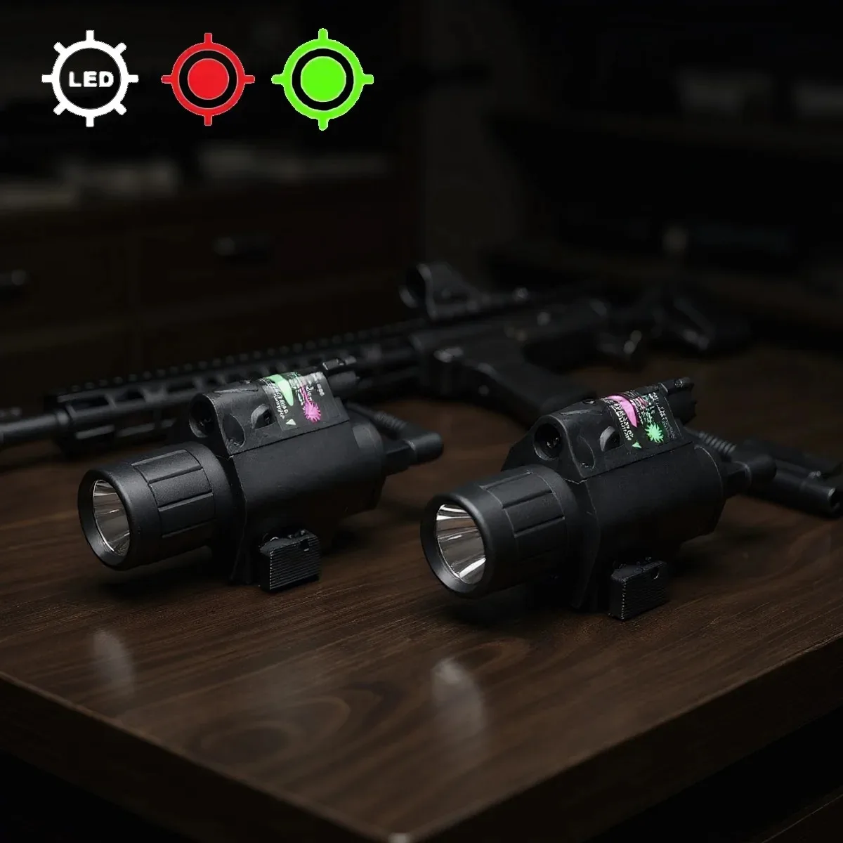 Linterna táctica láser rojo interruptor remoto para Glock 17 19 - imagen 2