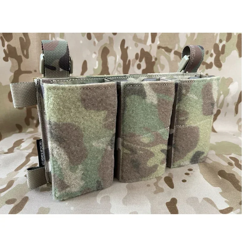 Bolsa táctica para revistas LV119, placa de inserción de repuesto, bolsa Mag FSCK AVS, chaleco para subfunda 5,56/7,62, soporte Triple para revistas - imagen 5