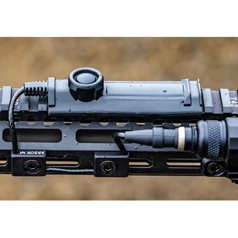 Sistema de gestión de cables M-LOK, 3 unidades/juego, cubierta de riel guía de cables, guardamanos de riel Picatinny, guía de cables fija - imagen 5