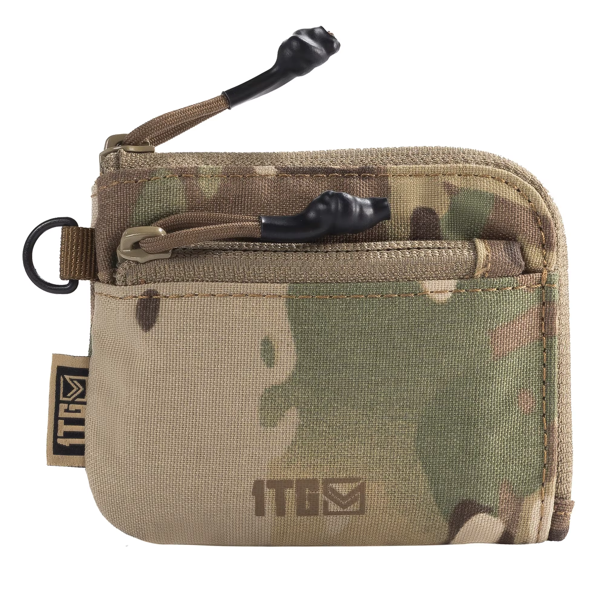 Monedero táctico minimalista camuflaje para dinero cremallera YKK - imagen 5