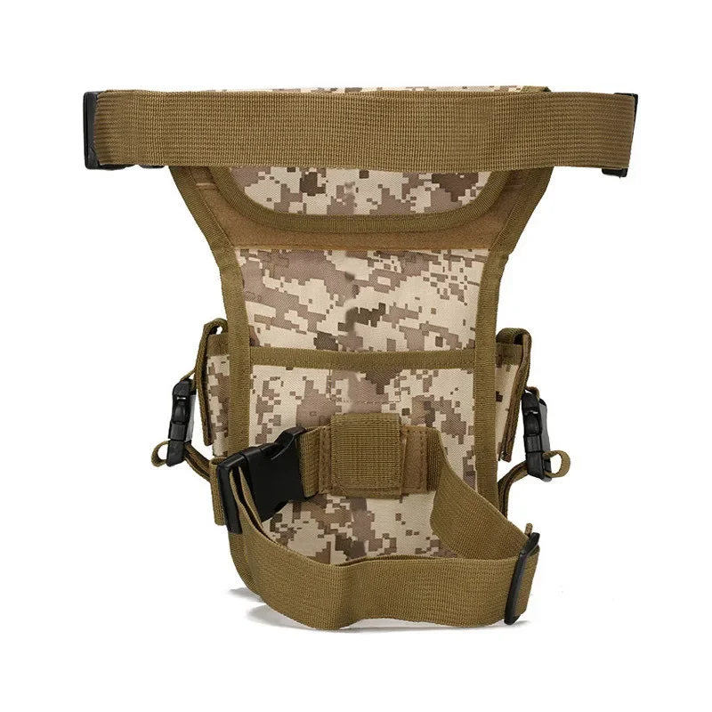 Lawaia-Bolsa de escalada de pesca impermeable al aire libre, Leggings de encuadernación de cintura multifuncional, bolsa de pierna táctica de camuflaje para ciclismo - imagen 3