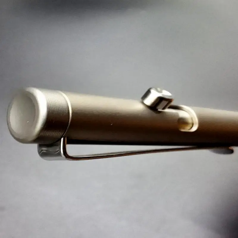 Bolígrafo táctico de titanio edc, bolígrafo de firma, acción de empuje, bolígrafo de oficina de emergencia - imagen 4