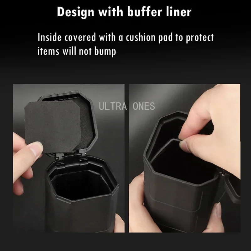 Caja de almacenamiento táctica a prueba de golpes, caja multiherramienta para caza, bolsa Cs Mag, senderismo, Camping, tiro, estuche de seguridad, caja de herramientas portátil - imagen 5