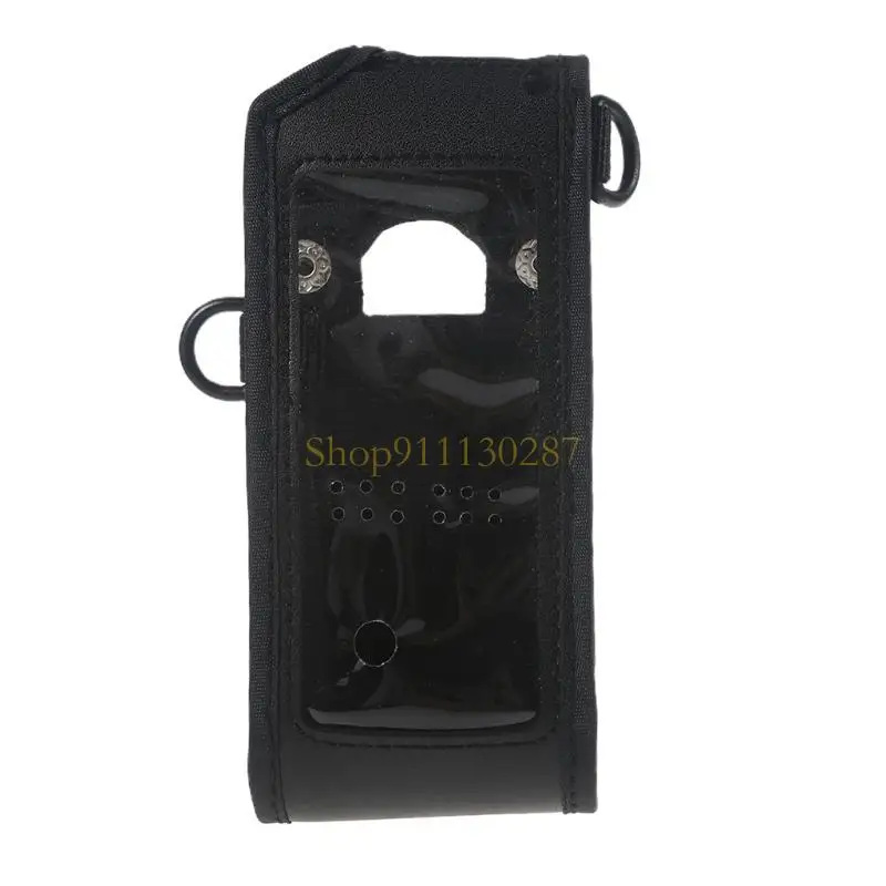 J1HC para cualquiera AT-D878UV Walkie Talkie Leather Soft For Case - imagen 5