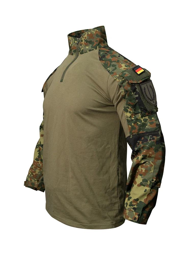 Alemania Ksk escuadrón táctico De Spot camuflaje ropa De rana G3 Tops chaqueta al aire libre tamaño grande suelta - imagen 4
